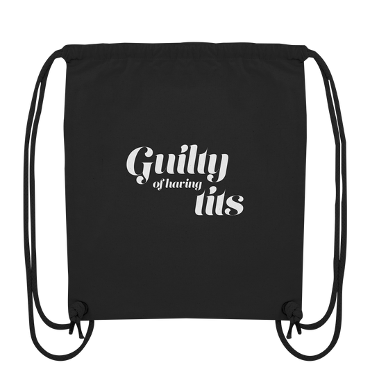 Guilty of having tits | bold - Organic Gym-Bag