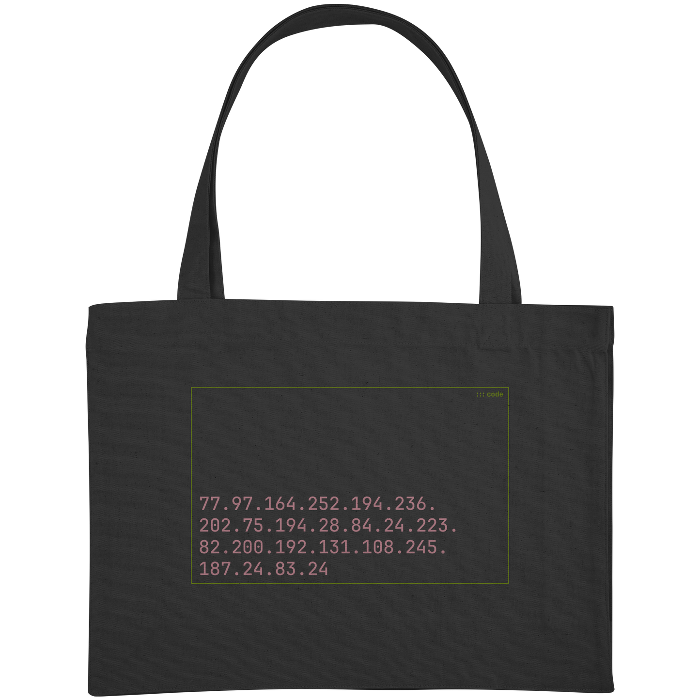 SIXbag GUILTY of being a woman | Mono - Organic Shopping-Bag