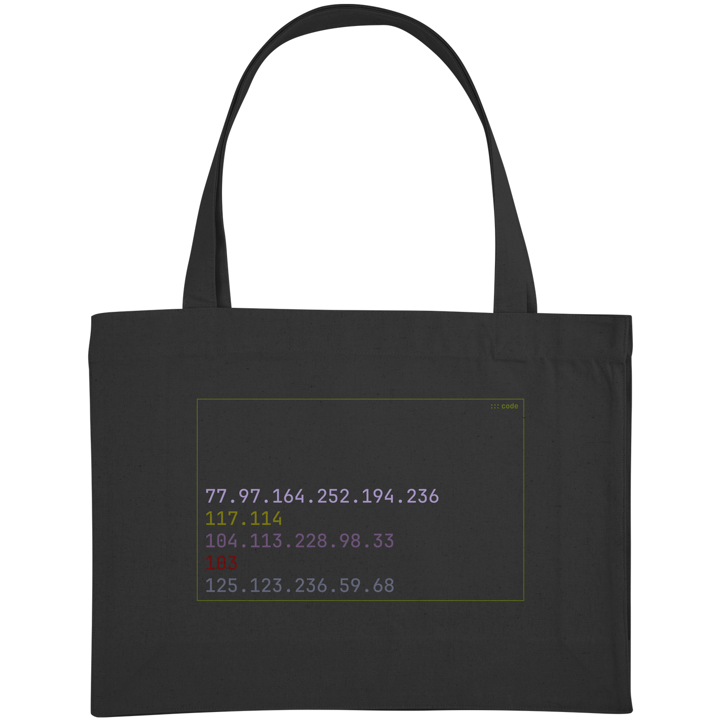 SIXbag GUILTY of being a woman | Multi - Organic Shopping-Bag