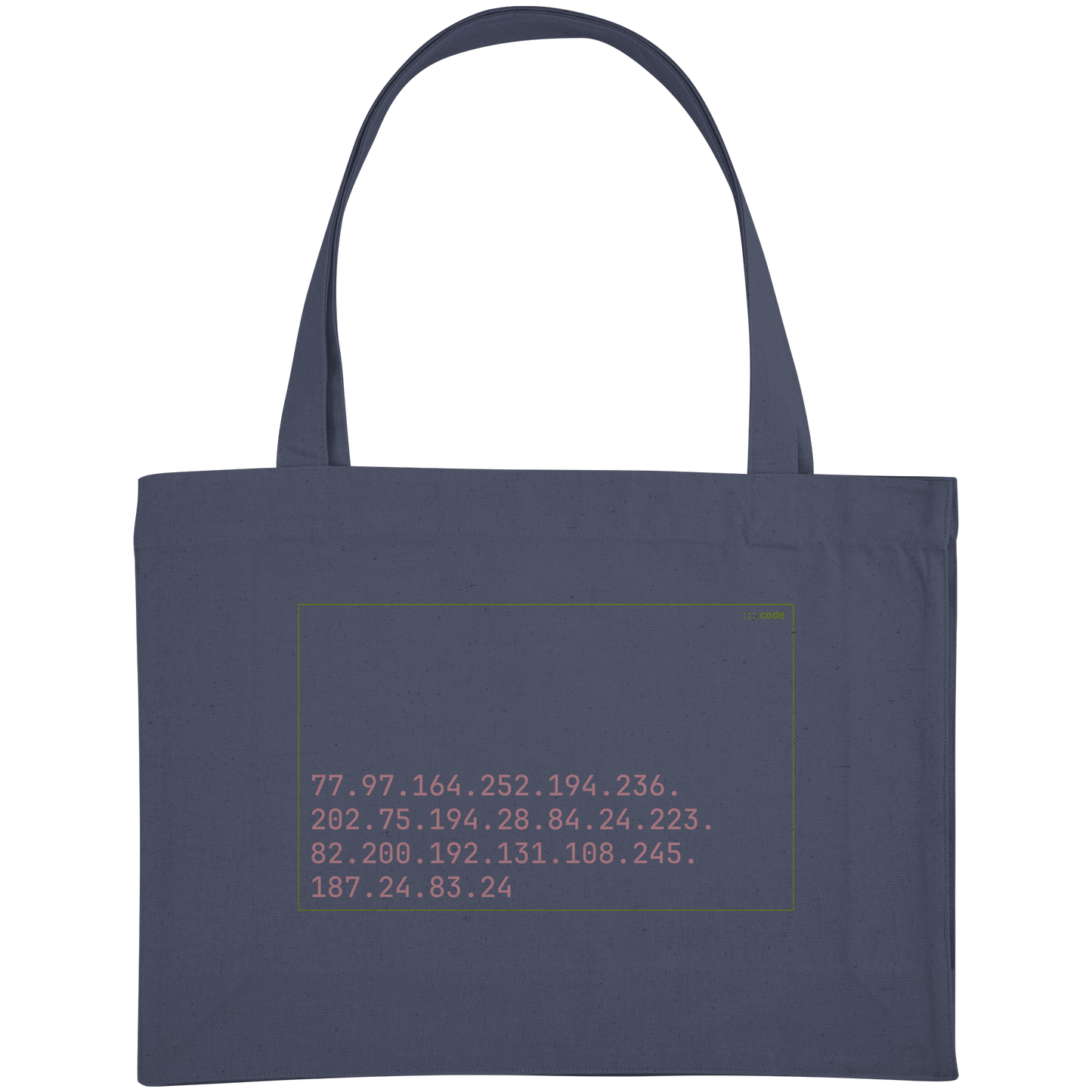 SIXbag GUILTY of being a woman | Mono - Organic Shopping-Bag