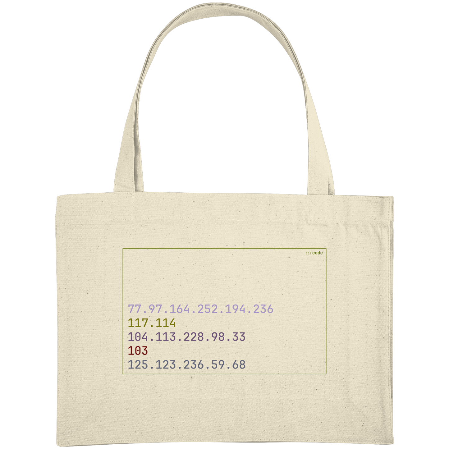 SIXbag GUILTY of being a woman | Multi - Organic Shopping-Bag