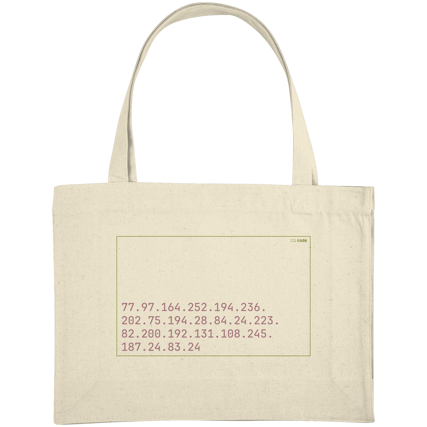 SIXbag GUILTY of being a woman | Mono - Organic Shopping-Bag