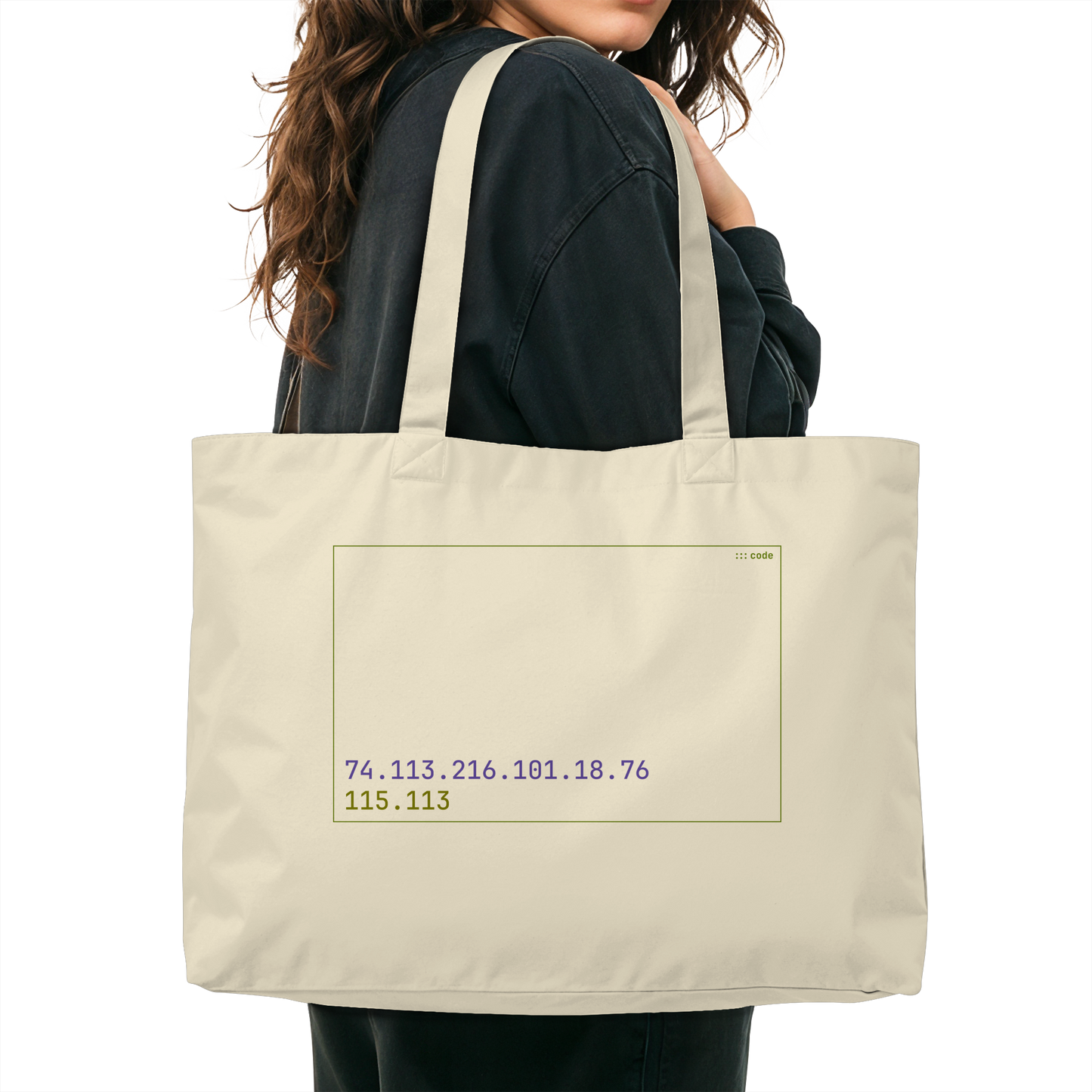 SIXbag Decode Me | Multi - Organic Shopping-Bag