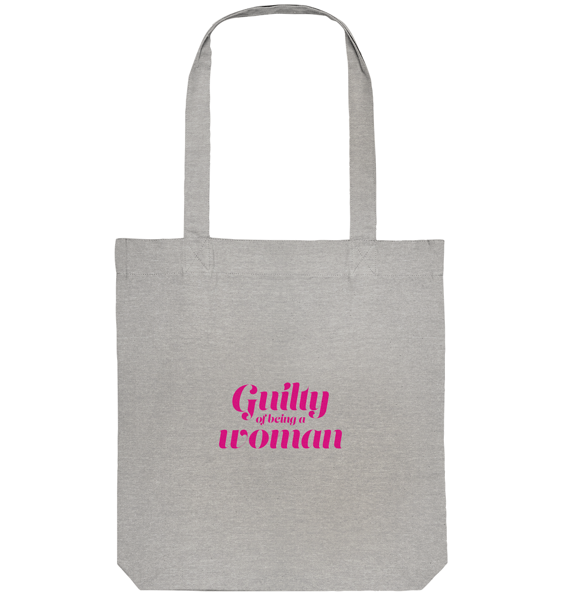 Guilty of being a woman - Organic Tote-Bag